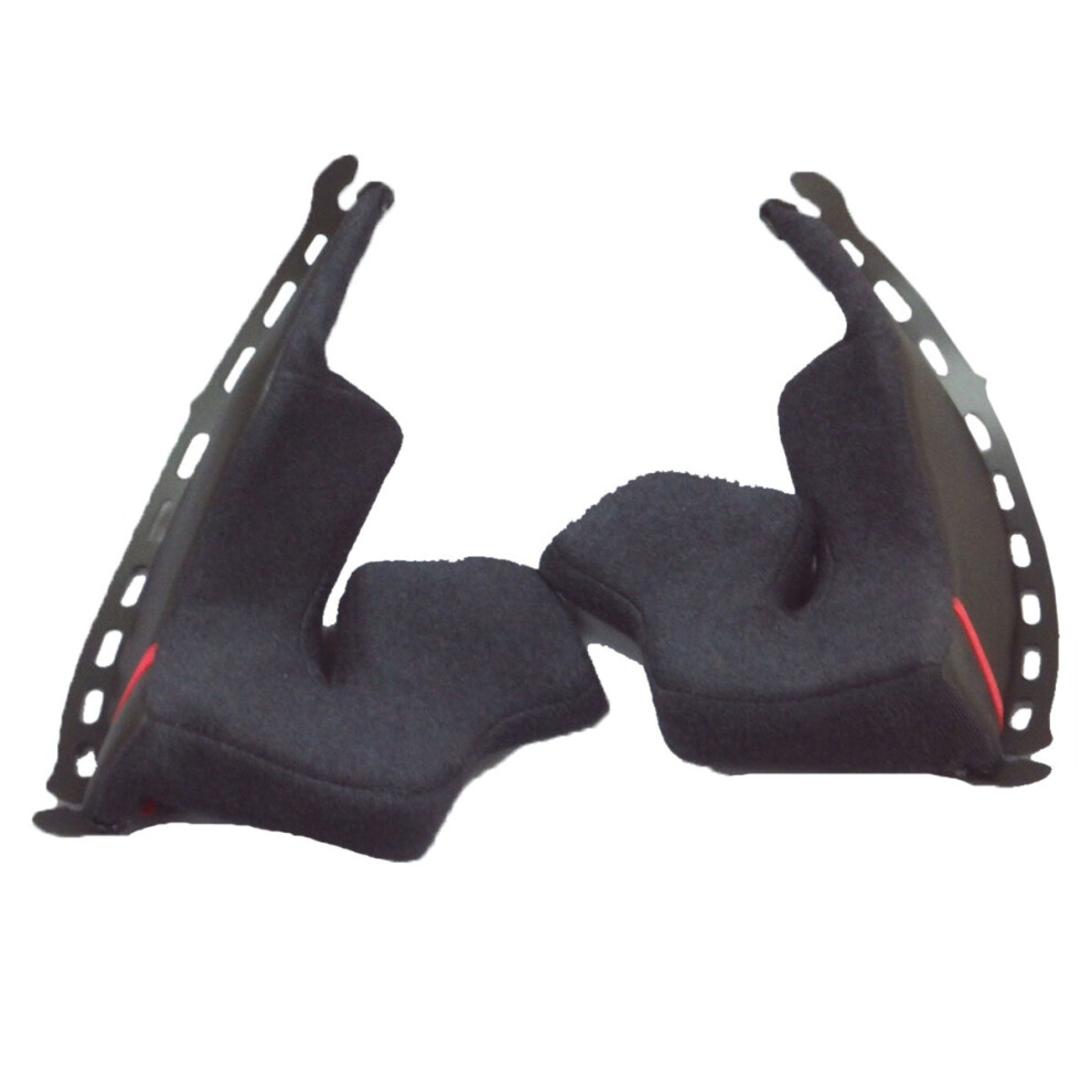 Shoei (39Mm) Cheek Pads For Ryd Helmets Black