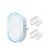 (1receiver 1button B, EU plug) Intelligent Wireless Doorbell 4
