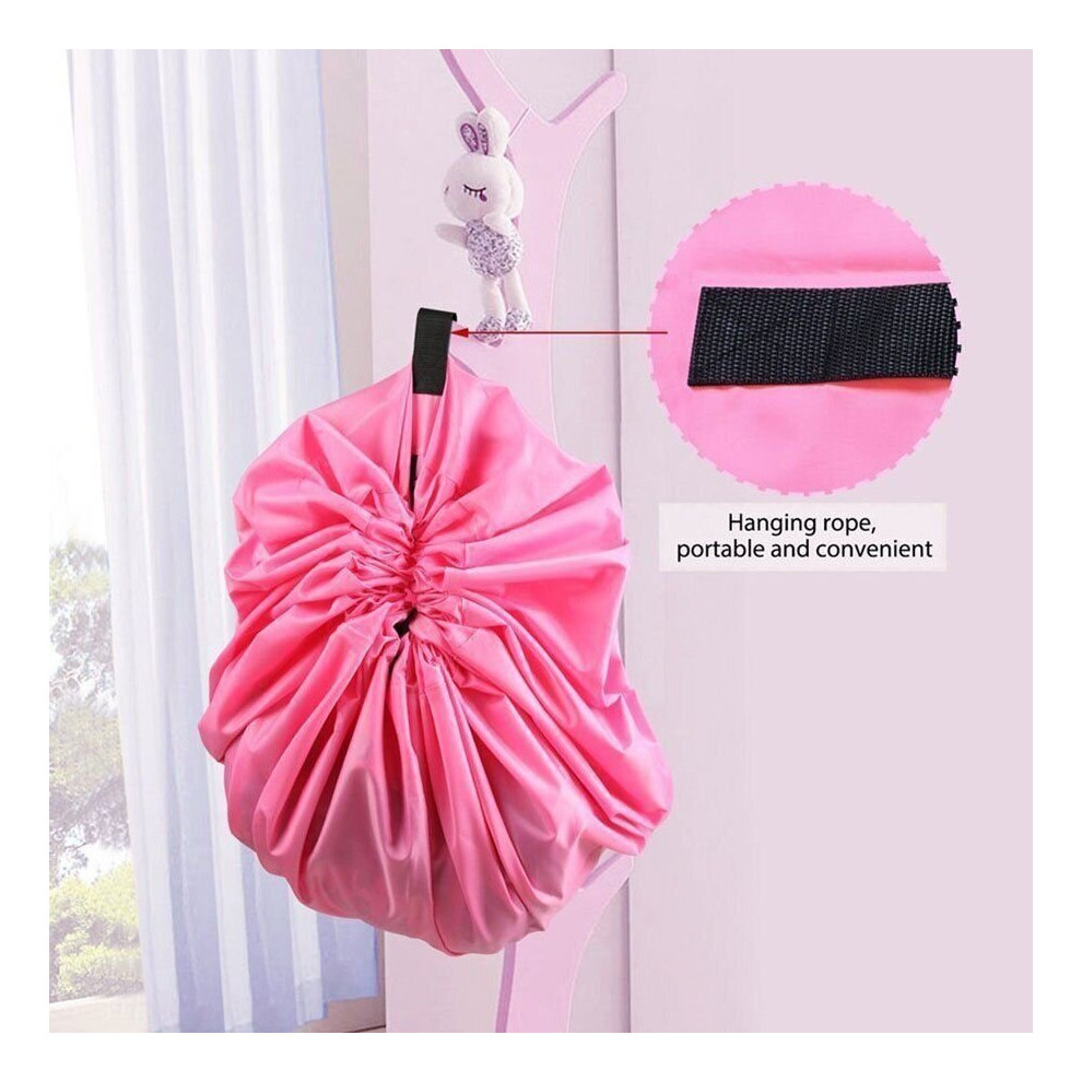 Hygrad Built To Survive (Pink) Large Portable Kids Play Mat 150Cm Kids Nursery Toys Storage Mat