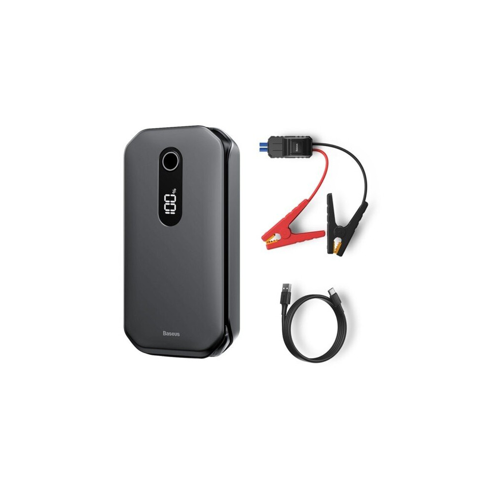 (Black) 12000Mah Car Jump Starter Power Bank 12V Auto Starting Device Black 5000015288795