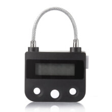 (black) Adult Diary Electronics Timer Lock Chastity electronic locker