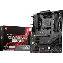 MSI B550 Gaming GEN3 AMD PCIe 3.0 ATX AM4 Motherboard