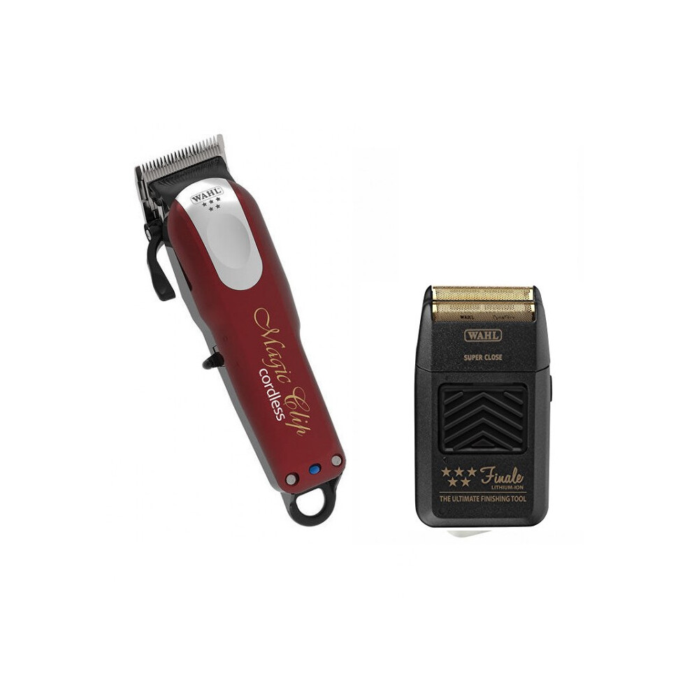 Wahl Cordless Magic Clipper and Finale Shaver