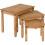 Corona Nest Of Tables Distressed Waxed Pine 4