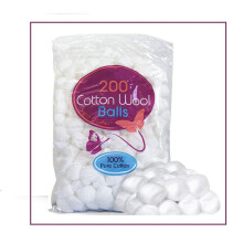 200 COTTON WOOL BALLS Make Up Nail Polish Varnish Remover.