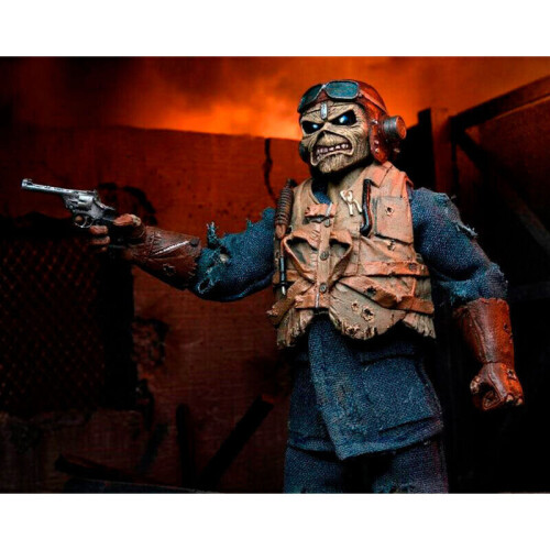 NECA NECA Iron Maiden Aces High Eddie Clothed Action Figure 20cm 1