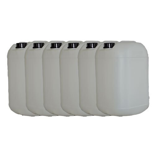 6 x 20 Litre Plastic Jerry Can with T/E Cap