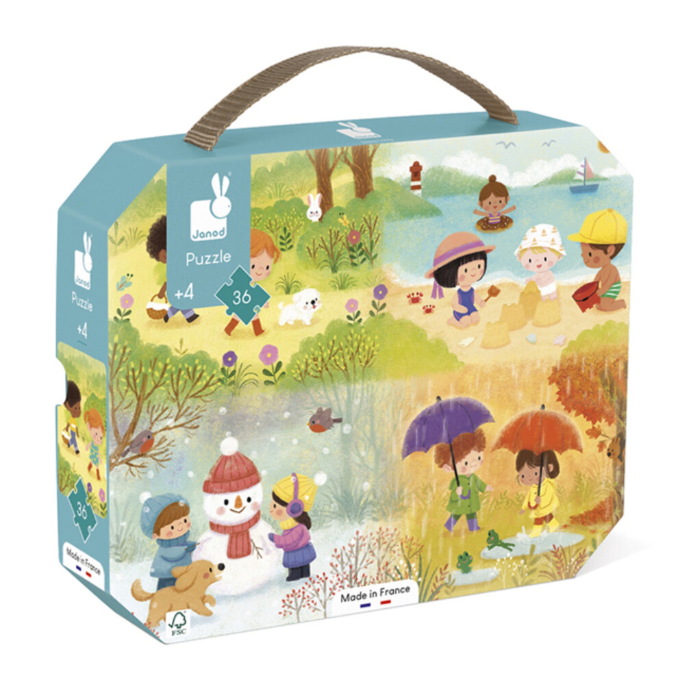 Janod Puzzle Seasons 36Pcs