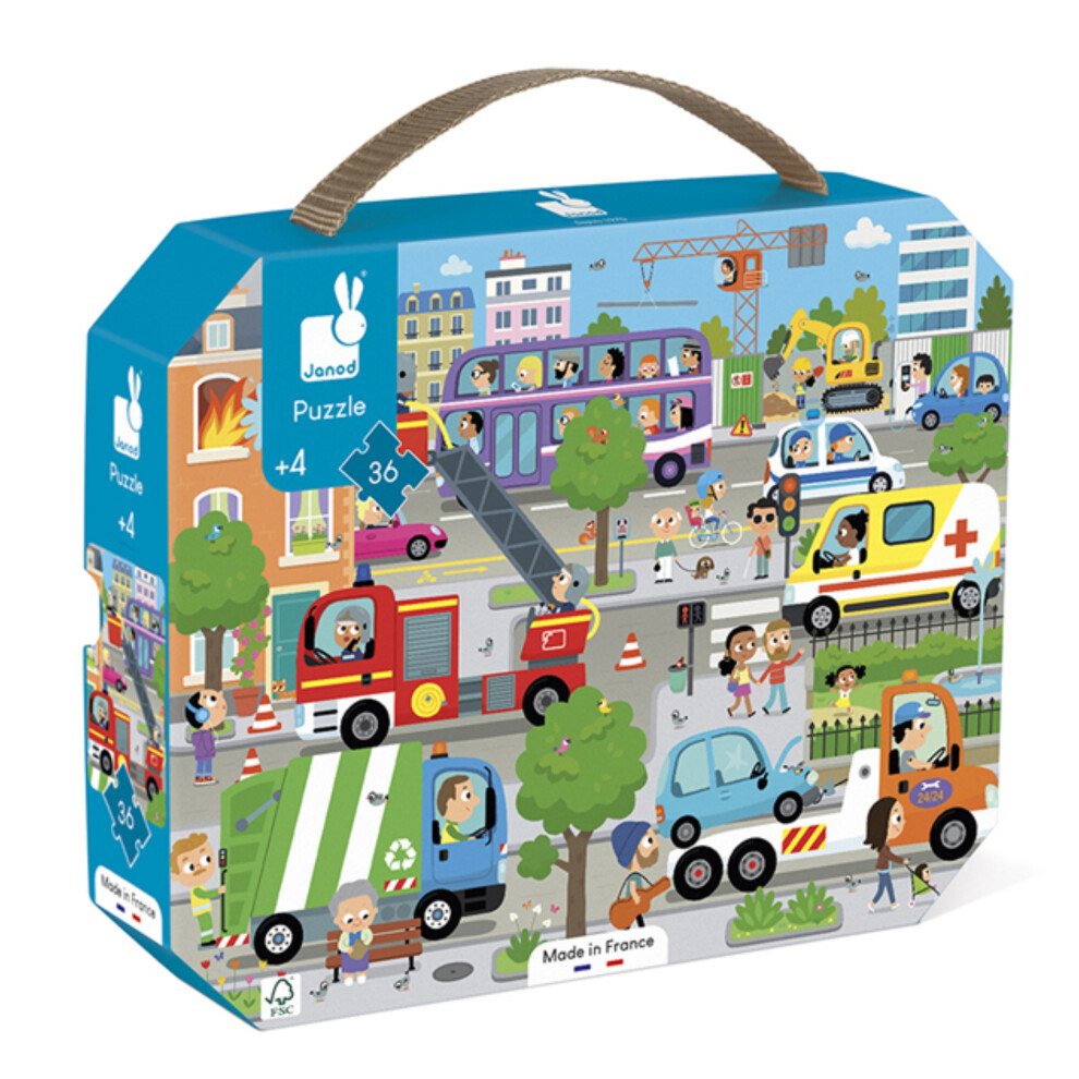 Janod Puzzle City 36Pcs