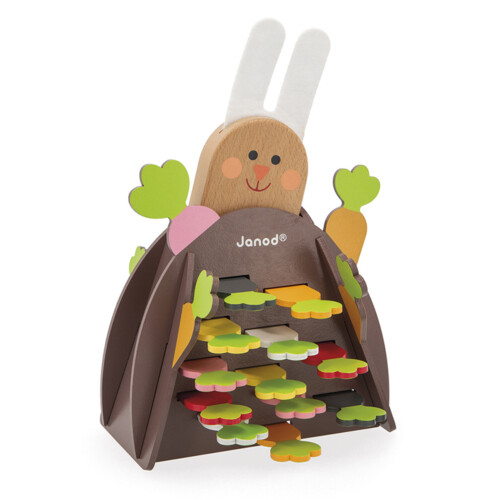 Janod Janod Magic Carrot - Plush Soft Toy 1