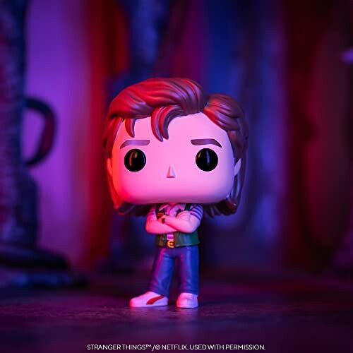 Funko Funko POP TV : Stranger Things S4 - Steve, Multicolore (62398) 2