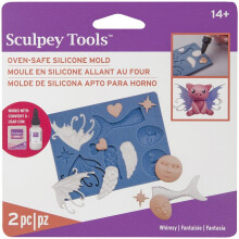 Sculpey Flexible Push Mold-Whimsy -APM-66