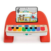 Baby Einstein Hape Cal's First Melodies Magic Touch Piano - Trælegetøj med musik, 3 musikark, 6 melodier, 6+ måneder