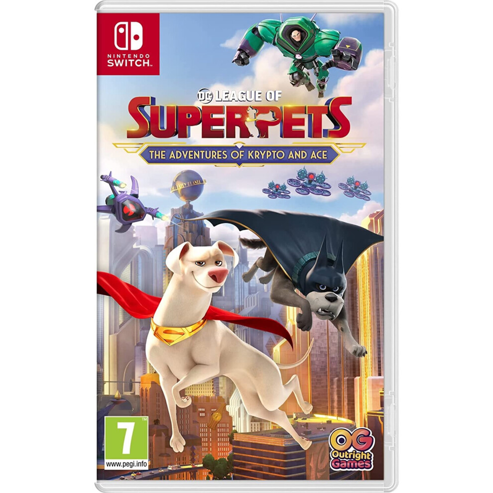 Nintendo Dc League Of Super Pets: Adventures Of Krypto And Ace | Switch | Video Game