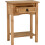 Corona 1 Drawer Console Table with Shelf Distressed Waxed Pine 5
