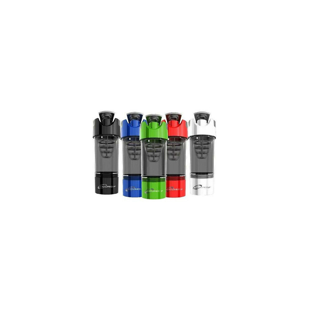 Cyclone Cup Shaker Bottle Protein Shakes Mixer Water Sports Gym Bottle 