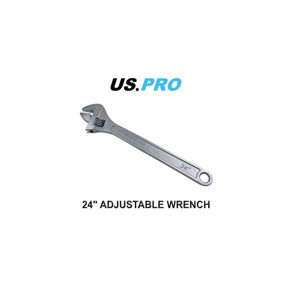 US PRO Tools 24" Heavy Duty Adjustable Wrench / Shifting Spanner 2235
