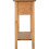 Corona 3 Drawer Console Table With Shelf Distressed Waxed Pine 5