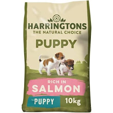 Harringtons Complete Dry Puppy Food Salmon & Rice 10kg - Made with All Natural Ingredients