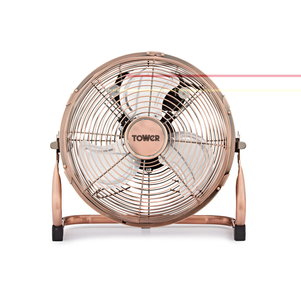 9" Velocity Floor Fan - Copper - T662001C