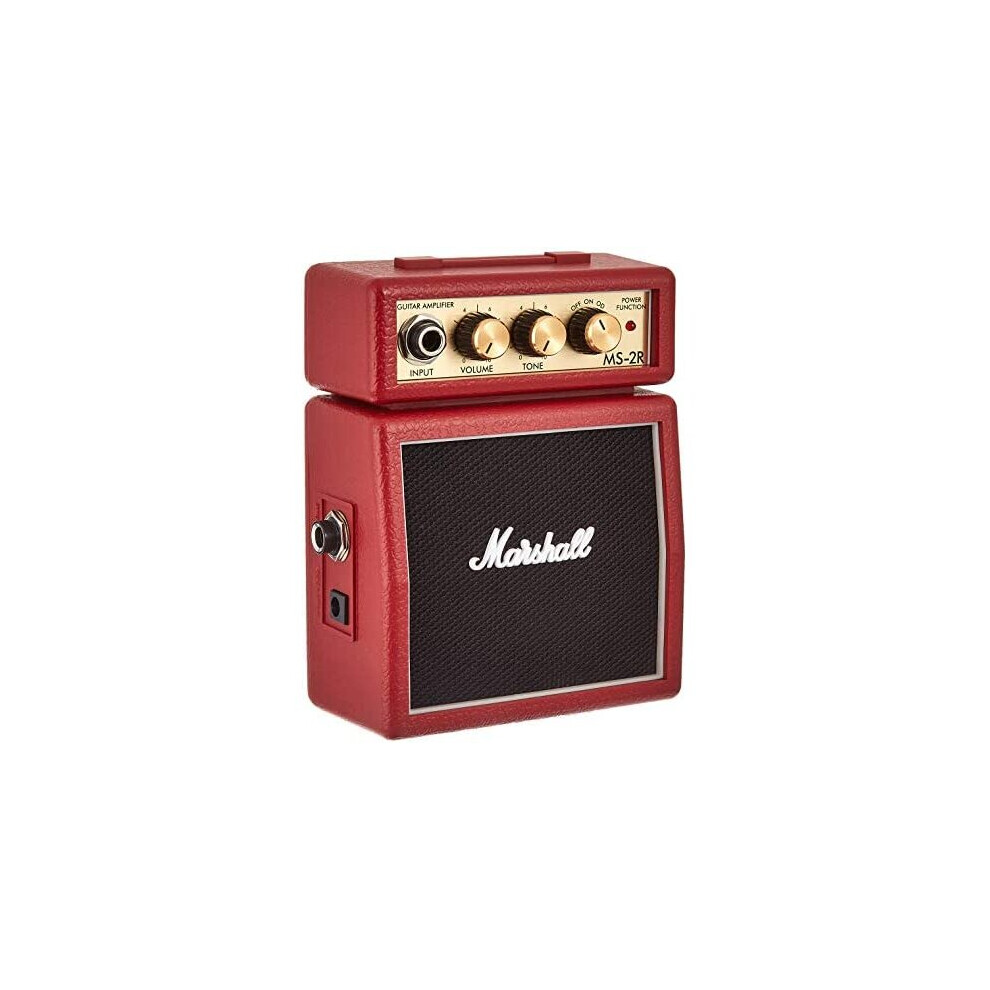 Marshall Amp MS2 Mini Amp: Red