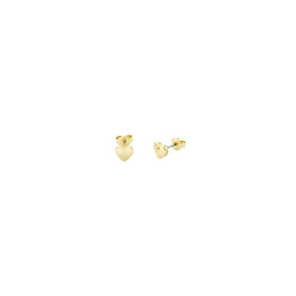 New Ted Baker Girls Harly Tiny Heart Stud Earring Gold