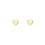 Ted Baker Ted Baker Harly Tiny Heart Stud Gold Earring 2