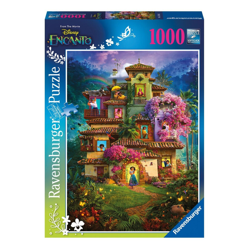 Disney Encanto Casa Madrigal 1000 Piece Jigsaw Puzzle