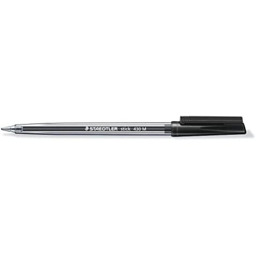 Staedtler STAEDTLER stick 430 Penna a sfera nera 0.45 mm media 1