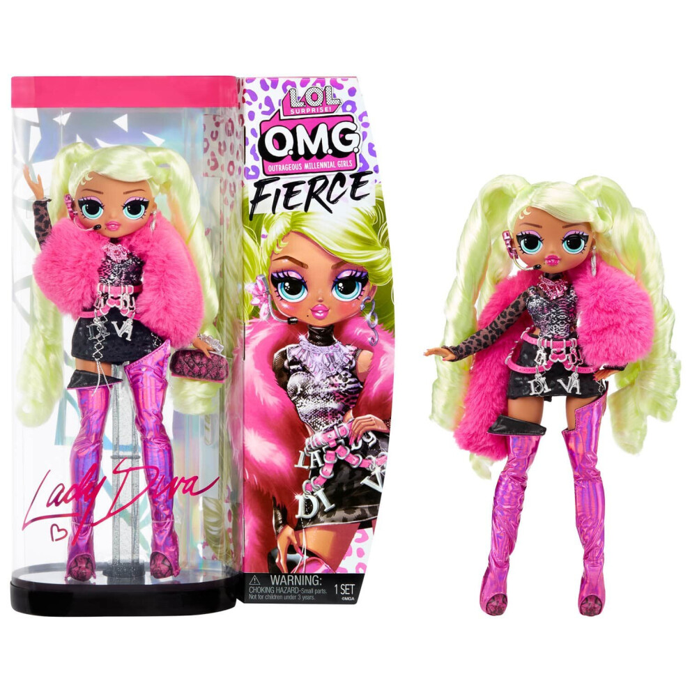 LOL Surprise 707 OMG Fierce Lady Diva Fashion Doll