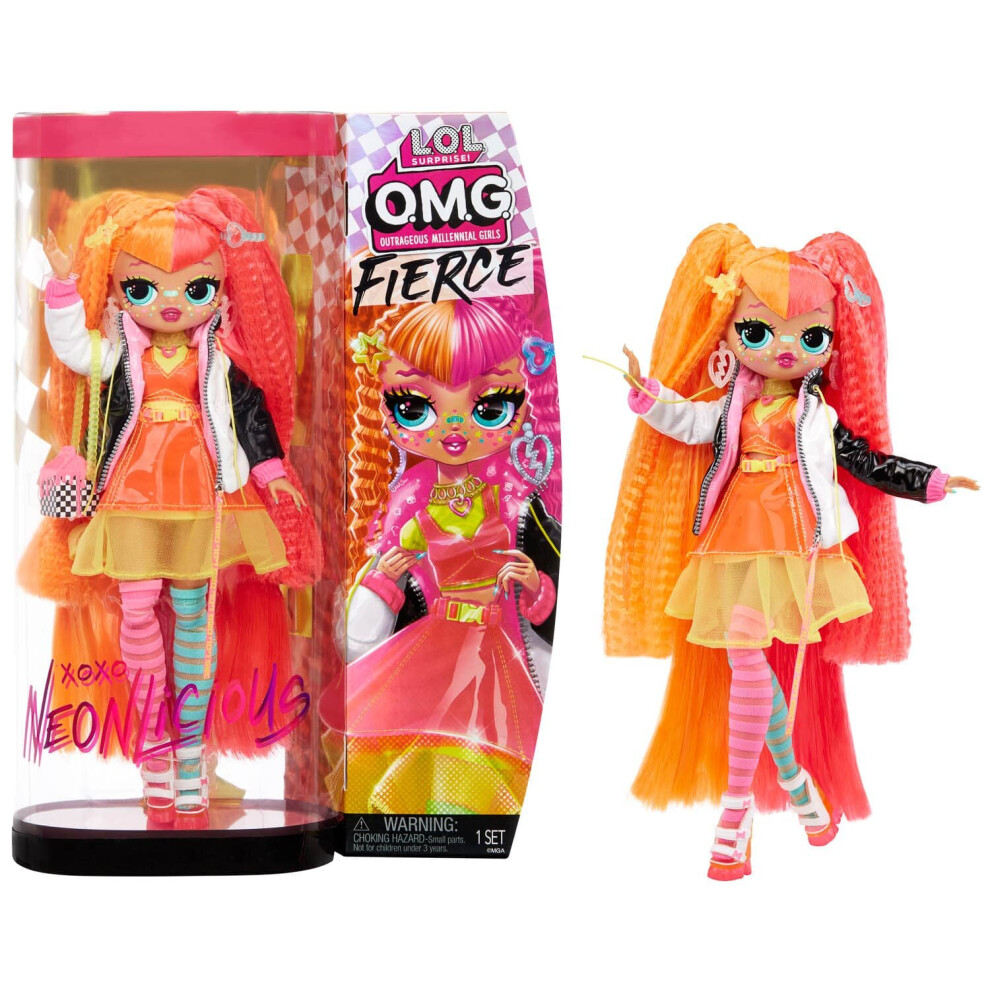 LOL Surprise 707 OMG Fierce Neonlicious Fashion Doll 