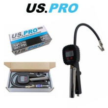 US PRO Digital LCD Display Air Tyre Inflator Gauge 8809