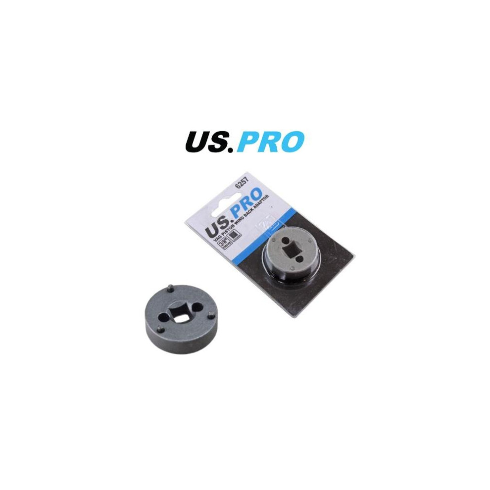 US PRO Tools 3 Pin Brake Piston Wind Back Adaptor For VAG VW AUDI 3/8" Dr 6257