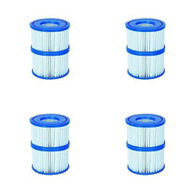Filter Cartridge VI for Lay-Z-Spa Miami, Vegas, Monaco 4 x Twin Pack