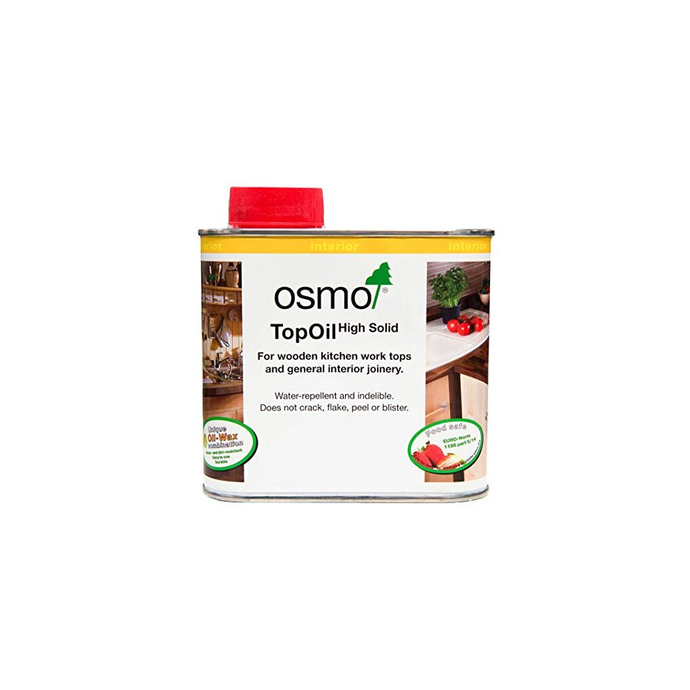New Osmo Satin Top Oil - 500Ml White