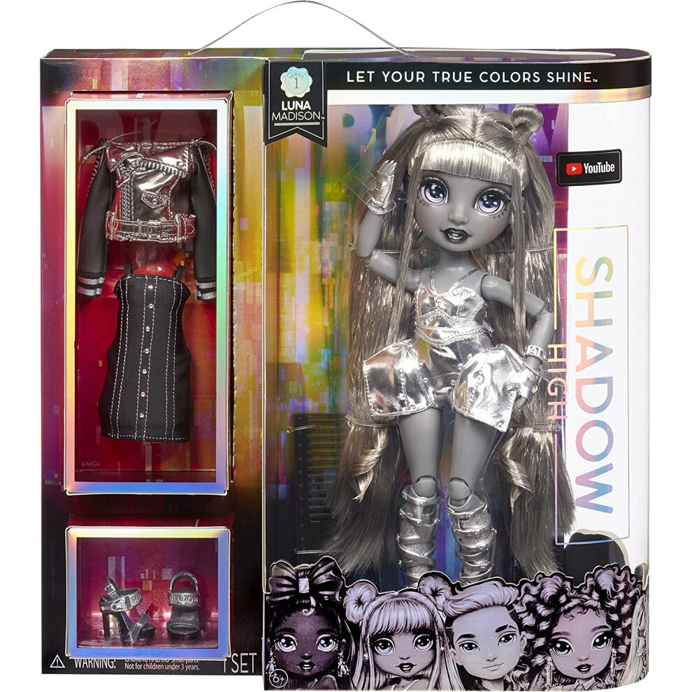 Rainbow High Shadow High Luna Madison Fashion Doll