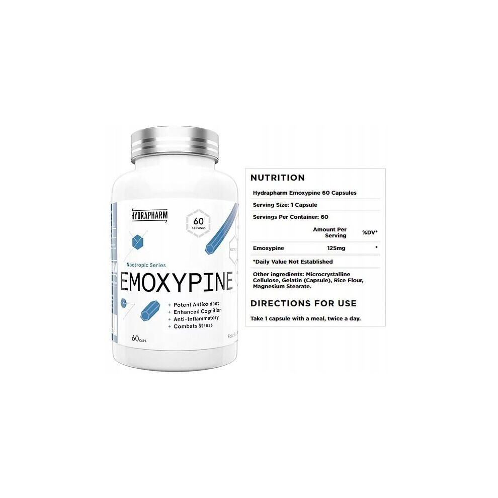 Hydrapharm Emoxypine 60 Capsules