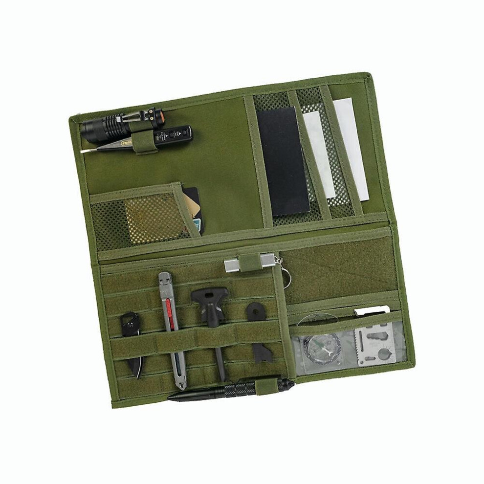 (Army ) Truck Visor Panel Organizer For Car Vehicle Sun Visor Holder Pouch Storage Bag Green 764799502045