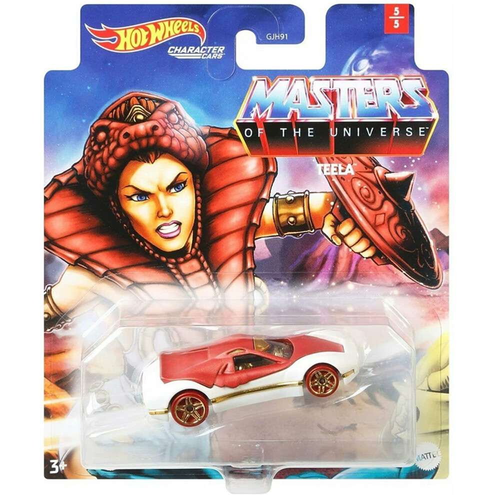 Hot Wheels Masters of The Universe - Teela Character Car 1:64 Diecast