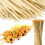 100 SKEWERS IN BAMBOO WOODEN (CARDED) Size 250mm -Best Xmas Gift 3