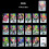 (Big) 17 pcs PVC NFC Tag Game Cards Splatoon 2 Octoling Octopus For Switch 2