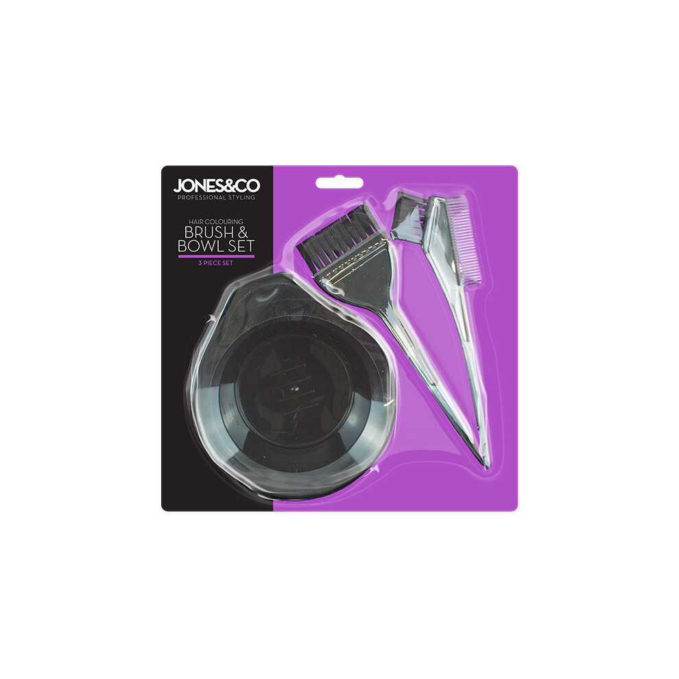 3PCS Hair Colouring Tool Hair Dying Tool Set 2Brushes 1Bowl- Xmas Gift