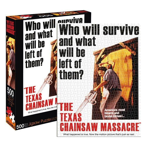 Texas Chainsaw Massacre Who Will Survive 500 Pieces Jigsaw Puzzle 1