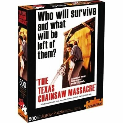 Texas Chainsaw Massacre Who Will Survive 500 Pieces Jigsaw Puzzle