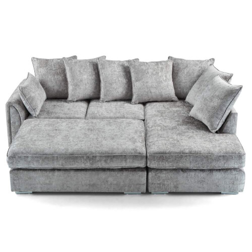 Furniture 786 (Right Hand Facing Corner) Chiswick Corner Sofa with Footstool
