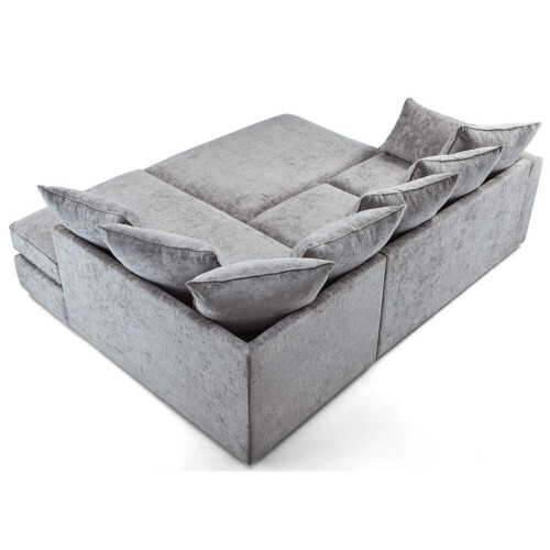 Furniture 786 (Right Hand Facing Corner) Chiswick Corner Sofa with Footstool 1