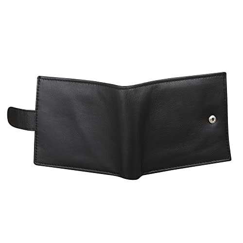 Mens RFID Blocking Leather Wallet with Multiple Credit Card Slots and Id Window 64 2