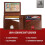 Mens RFID Blocking Bifold Wallet Soft Genuine Leather Brown Western 2