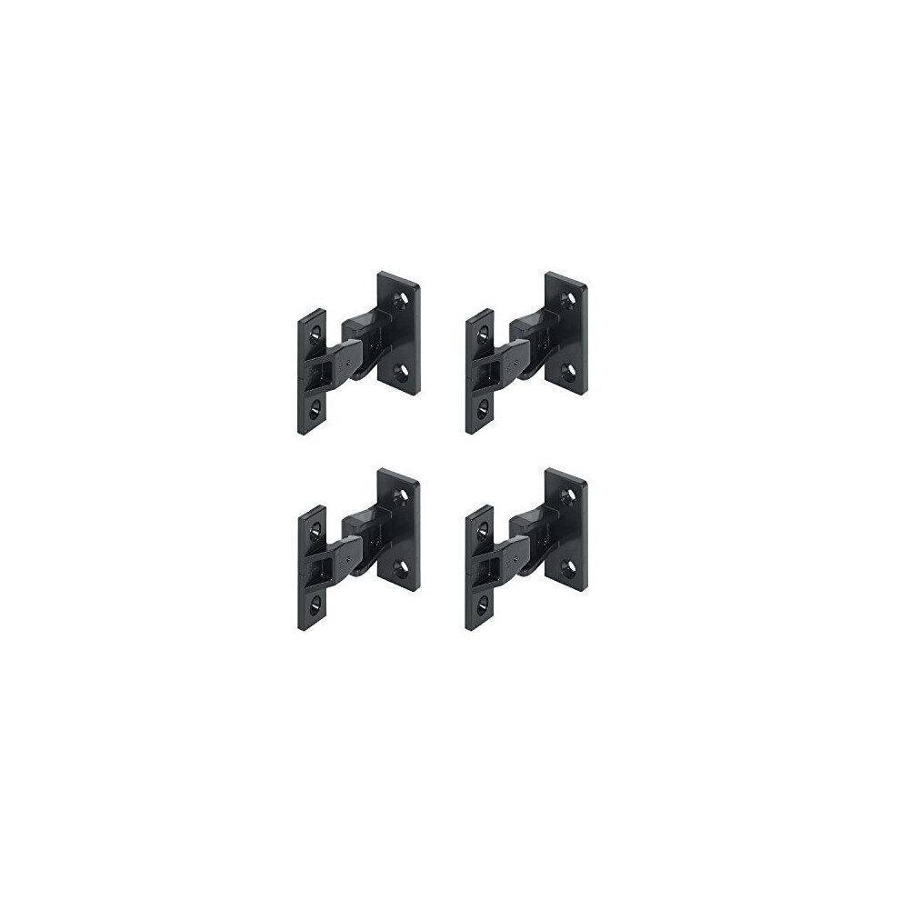 HAFELE Keku AS Push Fittings, Load Capability 20kg (4 Pairs)