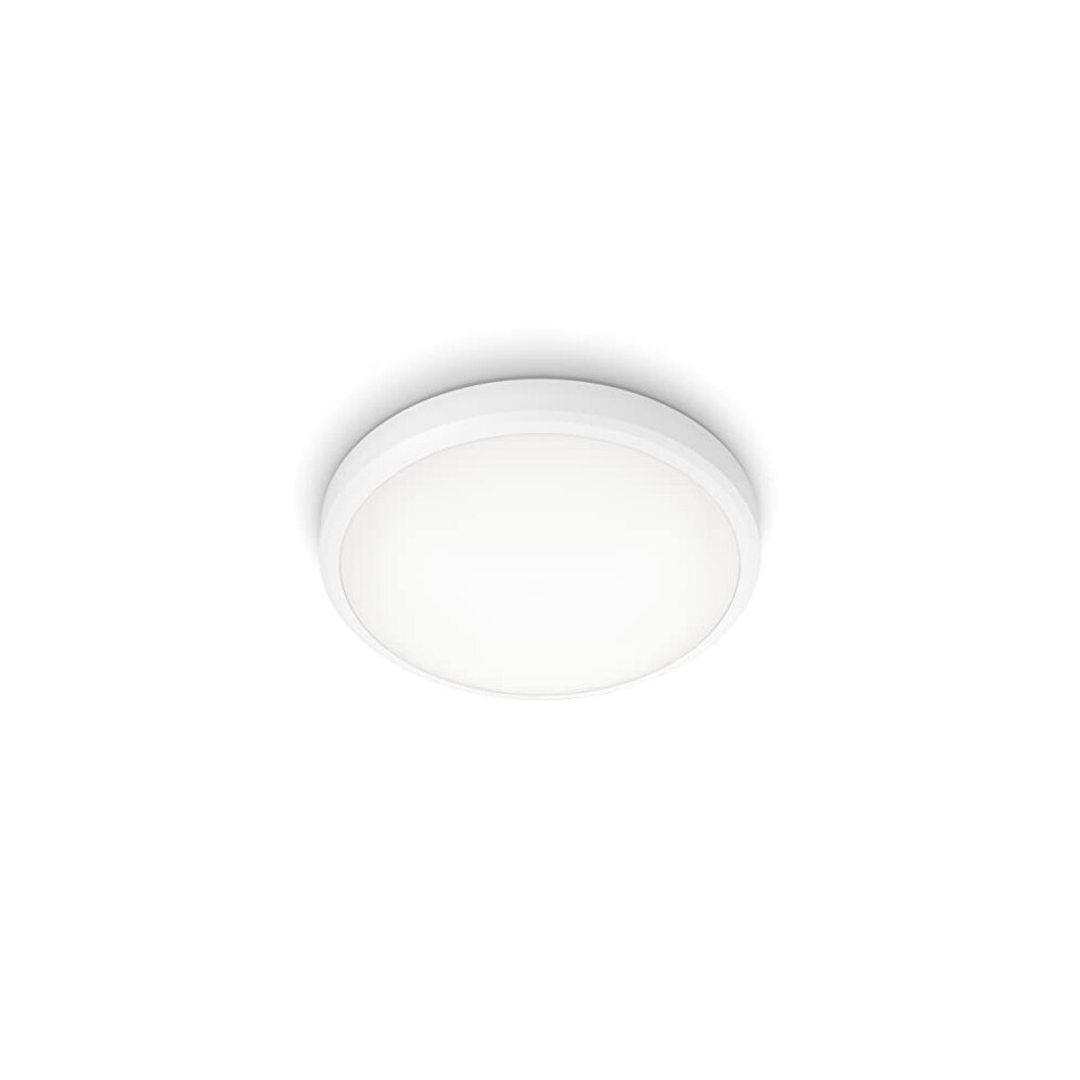 Philips Led Doris Bathroom Ceiling 4000K 17W Ip44 [Cool - White] For Indoor Ing, Bathroom And Kitchen Light/White
